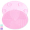 Makeup Brush Cleaner Mat Silicone Brush Cleaning Mat Big Size Make Up Brush Clean Pad with Suction Cup for Makeup Brush Cleaning (Pink)...