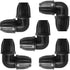 CARPATHEN Drip Irrigation Elbow Fittings 5/16-5 Pcs Drip Irrigation Connectors for Drip Irrigation Tubing (.42" OD x .30" ID) - Irrigation Parts f...