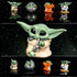 4-Pack Yoda Gifts,2.2-Inch Yoda Doll,Child Yoda Toy, Suitable for Movie Fans of All Ages...