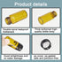 10ml Amber Glass Bottles for Essential Oils, Chemistry Lab Chemicals, Colognes & Perfumes (10 Pieces)...