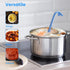 Whale Tail Soup Ladle, Cute Gifts, Ideal for Cooking, Serving Soup, Stew & Sauce, Funny Kitchen Gadgets & Utensil, Versatile Soup Tool with Food G...
