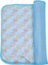 SEIS Dog Ice Pad Ice Silk Cats Kennel Mat Pet Cooling Pad Summer Cool Bamboo Mat Breathable Pad (Blue, S...