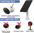 Solar Panel Compatible with Google Nest Cam Outdoor or Indoor(Battery)-2nd Generation,Includes Secure Wall Mount, IP65 Weatherproof,13.1ft Power C...