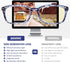 DOOViC 4 Pack Computer Reading Glasses Blue Light Blocking Anti Eyestrain Spring Hinge Stylish Readers for Women 2.00 Strength...