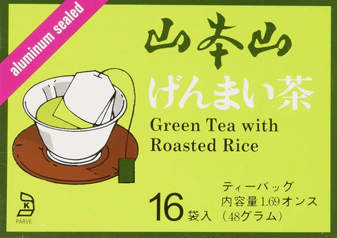 Yamamotoyama - Genmai Cha (Brown Rice Tea) 32 bags (2 Pack)...