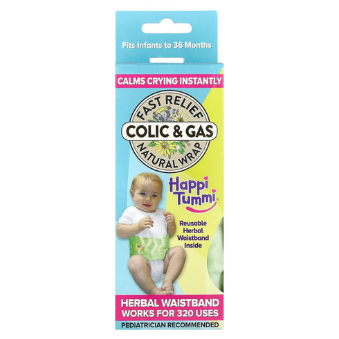 Colic and Gas Relief for Babies and Infants- Heated Belly Wrap for Newborns - Aromatherapy Wrap for Upset Tummy and Constipation...