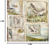 STAMPERIA INTERNATIONAL, KFT PAPER PAD 12X12 10PK FOREST, 30.5 x 30.5 (12" x 12"), Multicoloured...