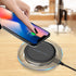 Wireless Charger, 10W Fast Wireless Charging Pad Compatible with Samsung Galaxy S9/S9+/Note 8/S8/S8 Plus,7.5W Qi Charging Base Stand for Charging ...