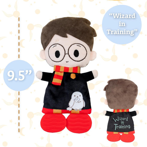 Kids Preferred Harry Potter Teether Plush Toy Crinkle Cloth for Newborn Baby Boys and Girls 10 inches...