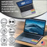Synerlogic for Mac Word & Excel Shortcuts Cheat Sheet Sticker | Quick Reference Keyboard Shortcut Stickers | Word Excel Shortcuts Sticker MacBook ...