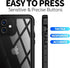 BEASTEK iPhone 12 Mini Waterproof Case, NRE Series Shockproof Dustproof Underwater IP68 with Built-in Screen Protector Anti-Scratch Protective Cov...