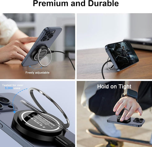 15W Wireless Charger for Motorola razr+ 2024/razr 2024,Edge 2024,Edge 50,Motorola Moto G Stylus 5G 2024 2023,Moto G Power 2024,Mag-Safe Charger Ma...