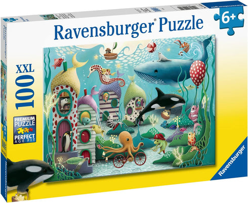 Ravensburger Underwater Wonders 100 Piece Jigsaw Puzzle for Kids - Fun and Educational Toy | Perfect Age Fit | Sustainable Wooden Pieces | Climate...