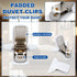 9pcs Duvet Clips for Comforter Inside, White Padded Comforter Clips Strong Hold Duvet Cover Holder Blanket Quilt Fasteners Prevent Comforter from ...