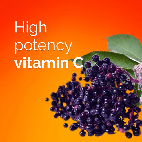 Emergen-C Elderberry Gummies, Elderberry Immune Support Natural Flavors with High Potency Vitamin C, 36 Count...