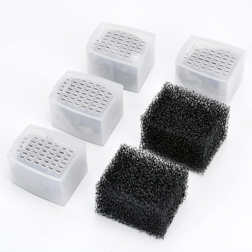 NICREW Replacement Cartridge Fish Tank Filter Magi 700, Aquarium Filter Foam and Active Carbon...