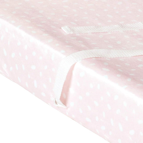 Lush Decor Baby Pixie Fox Geo Soft & Plush Changing Pad Cover, 2 Pack, Multi, 16" W x 32" L + 5" Pocket - Changing Table Pad Cover - Floral Fox Pa...