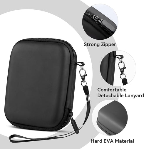 Camera Case, Canon Camera Bag PowerShot G7X mark II/III Case, Digital Camera Organizer Case for Sony Dscw 800/830, Kodak PIXPRO FZ45 FZ55 Case, Tr...
