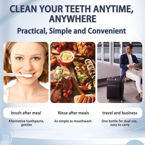 2 Packs Foam Toothpaste, Whitening Toothpaste, Baking Soda Toothpaste, Ultra-fine Mousse Foam Deeply Cleaning Gums, for Great Oral Care & Whitenin...