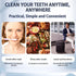 2 Packs Foam Toothpaste, Whitening Toothpaste, Baking Soda Toothpaste, Ultra-fine Mousse Foam Deeply Cleaning Gums, for Great Oral Care & Whitenin...