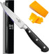KUMA Paring Knife - 3.5 Inch Pro Bolster Japanese Profile Kitchen Knife For Detailing With Ease - Stainless Steel Vegetable & Fruit Knife With Erg...