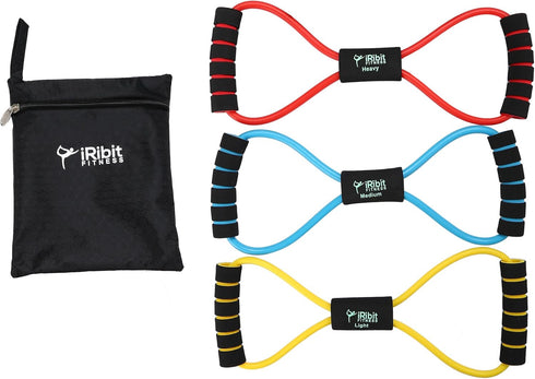 Figure 8 Toner Resistance Exercise Tube Band Set of 3...
