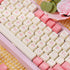 Akko PBT Keycaps Set, Pink Bear OEM Profile 122-Key PBT Keycaps for Mechanical Keyboards...