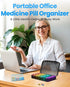 ASprink Pill Organizer 3 Times a Day - Medicine Pill Organizer - Weekly Pill case - Daily Pill Box 7 Day Organizer Container for Vitamins and Medi...