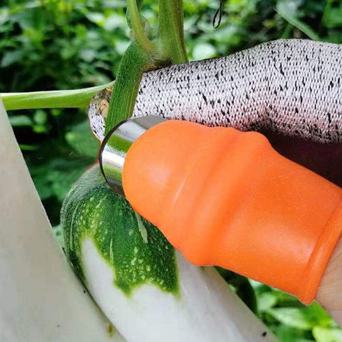 Upgrade Garden Silicone Thumb Knife, Harvesting Plant Knife, Gardening Gifts?Garden Knife?Finger Knife Picking for Trim Garden Vegetable Gardening...