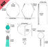 Myzzxt 281 PCS Acrylic Keychain Blank Kit, 4 Shapes of Acrylic Clear Blanks, Key Rings, Tassels, Raspberry Decorations, Jump Rings and Craft Plier...