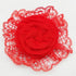 Chenkou Craft 20pcs Large Trim Chiffon Ribbon Bows Flowers Appliques Wedding 85MM (Flower(A0420))...