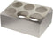 Winco 6 Hole Flatware Cylinder Holder, 2-Tier...