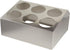 Winco 6 Hole Flatware Cylinder Holder, 2-Tier...