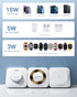 ?????????????? 3 in 1 Wireless Charging Station Magnetic Detachable, Wireless Magnetic Charger for Apple, Compatible with iPhone 15/14/13/12, Airp...