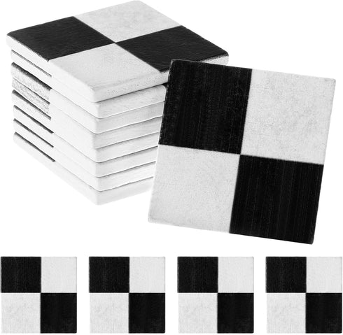 NUOBESTY 18Pcs Dollhouse Floor Sheet Mini Floorboard Wood Dollhouse Flooring Decoration Doll House Furniture Accessories...