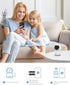 ANNKE Crater 2-2K WiFi Pan Tilt Smart Security Camera, Upgraded 3MP Baby/Pet Monitor, Indoor IP Camera 360-degree with Two-Way Audio, Human Motion...