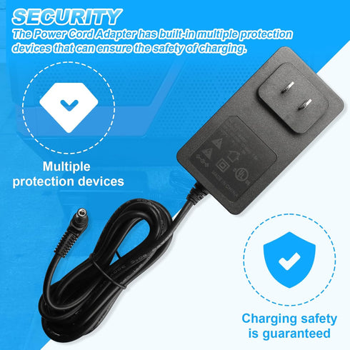 AC/DC Adapter 23-81-0155 Power Cord Adapter 18V Fits for Milwaukee 2891-20 Jobsite Speaker and Other Equipment......