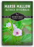 Marsh Mallow Seed for Planting - 1 Packet with Instructions to Plant and Grow Rare Medicinal Flowering Herbs in Your Home Vegetable Garden - Non-G...