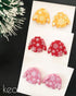KEOKER Christmas Silk Screen for Polymer Clay, Christmas Silk Screen Stencils for Polymer Clay, Printing on Clay & Other Jewelry Clay Earrings Dec...