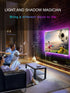 TV Backlights, 13.1FT LED Lights for 32-65 Inch TV, RGB TV LED Lights Behind, Music Sync Bluetooth APP and Remote Control TV LED Strip Lights USB ...