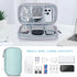 Electronic Organizer,Travel Cable Organizer,Electronic Accessories Carry Case Portable,Accessories Carry All-in-One Storage Bag for USB Data Cable...
