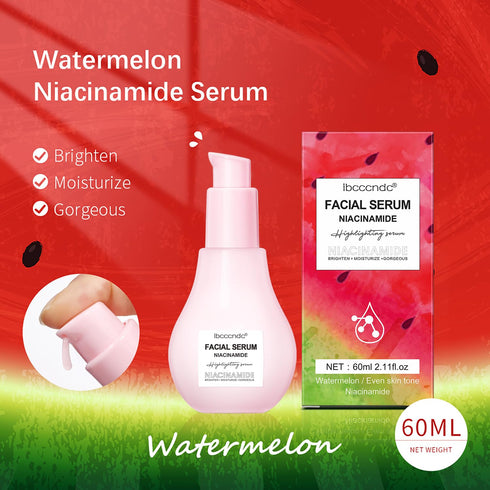60ML Watermelon Extracts Niacinamide Serum,Watermelon Hydrating Serum With Hyaluronic Acid,Moisturizing, Brighten,Lightweight Watermelon Toner, 2....