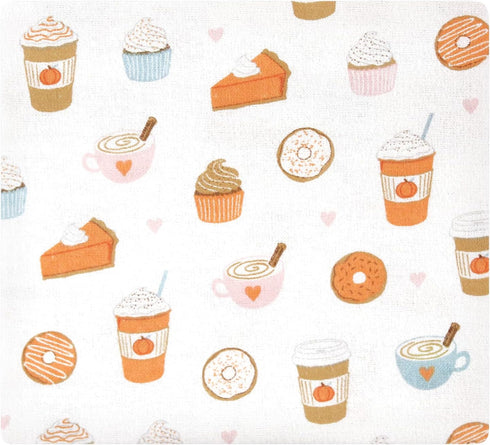 Hudson Baby Unisex Baby Cotton Flannel Receiving Blankets, Pumpkin Spice, One Size...