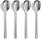 Korean Spoons,Forged 18/10 Stainless Steel Korean Soup Spoons with Long Handles,8.4 Inch,Set of 4.Heavy Duty and Dishwasher Safe...