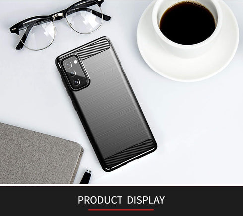 Samsung Galaxy S20 FE 5G case,with HD Screen Protector, Soft TPU Slim Fashion Non-Slip Protective Phone Case Cover for Samsung Galaxy S20 FE(Fan E...