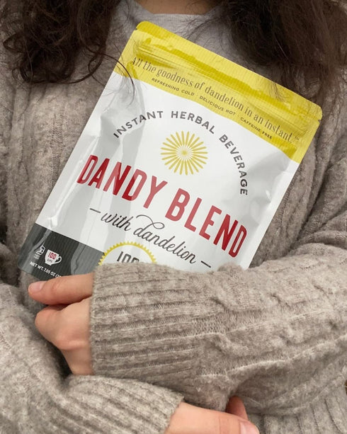 100 Cup Bag of Original Dandy Blend Instant Herbal Beverage with Dandelion, 7.05 oz. (200g) Bag...