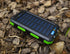 Solar Charger Power Bank 20000mAh, Portable Solar Pone Charger with Compass,Carabiner, Whistle,Flashlights,Solar Panel Charger,Camping Gear Access...