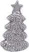 MARIPOSA DOTTY CHRISTMAS TREE NAPKIN WEIGHT | SILVER | BRILLANTE | GIFTS | NAPKIN WEIGHTS | RECYCLED SANDCAST ALUMINUM | HANDMADE IN MEXICO...