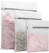 3Pcs Durable Honeycomb Mesh Laundry Bags for Delicates 1 Large 16 x 20 Inches, 1 Medium 12 x 16 Inches, 1 Small 9 x 12 Inches (Honeycomb Mesh)...