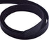 KONMAY Faux Suede Leather Cord, 10 Yards 10.0x1.5mm Black Micro Fiber Lace, Flat Synthetic Leather Strips for Jewelry Making, Crafting...